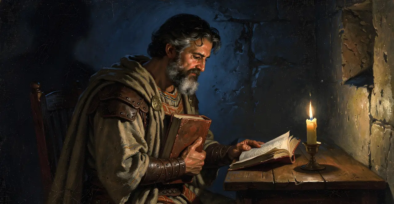 Josua 1,8-10 — Josua, Ölgemälde · TruthPrints