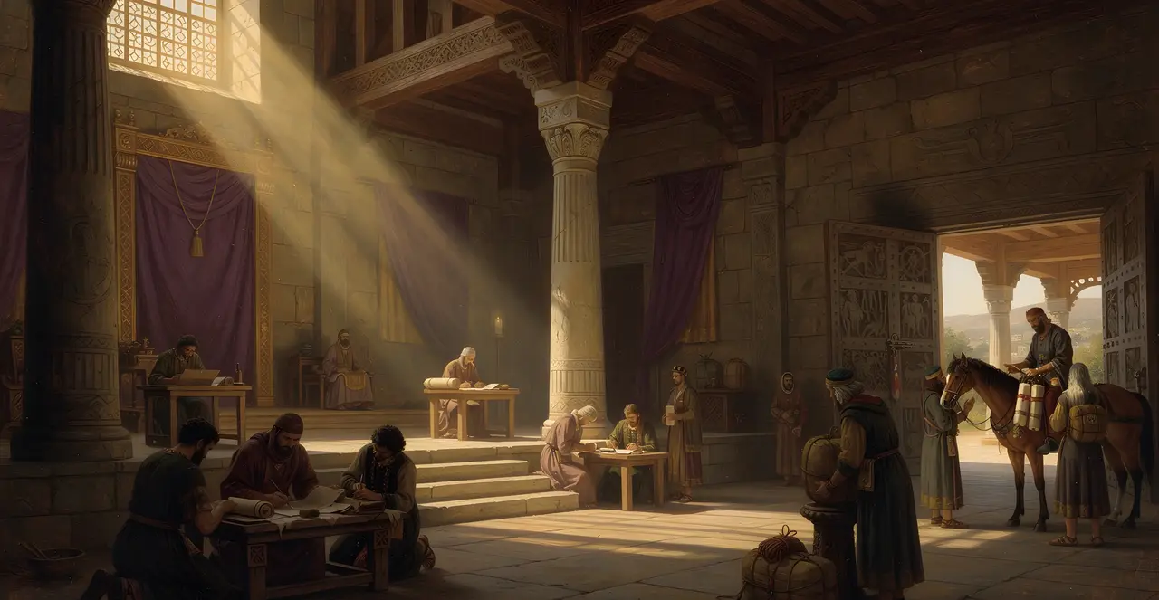 Joshua 11:1-3 — Joshua, oil painting · TruthPrints