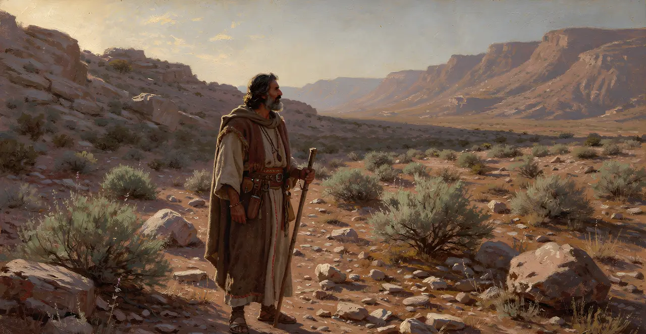 Josua 14,7-9 — Josua, Ölgemälde · TruthPrints