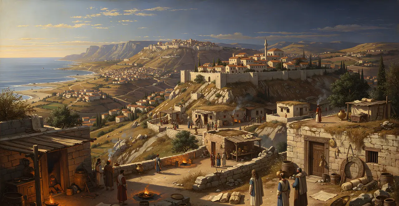 Joshua 15:60-63 — Joshua, oil painting · TruthPrints