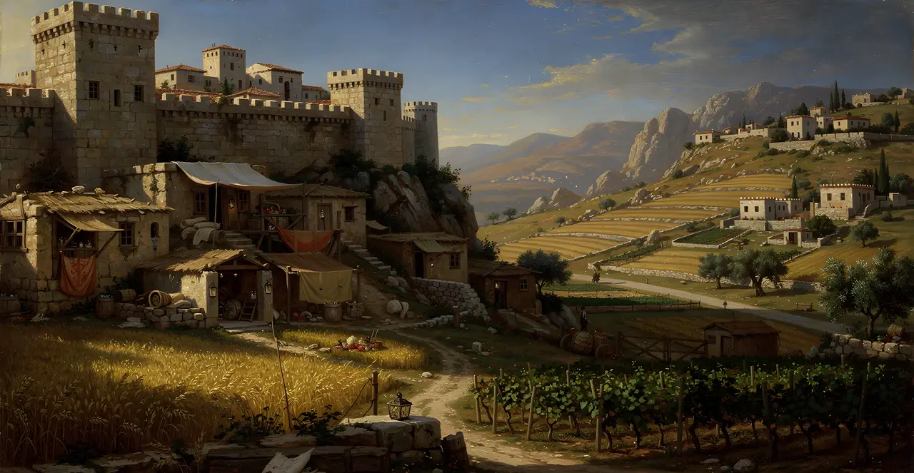 Joshua 16:9-10 — Joshua, oil painting · TruthPrints