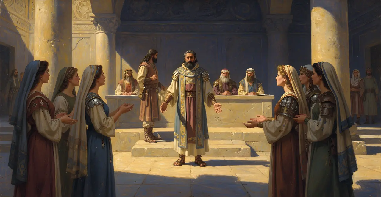Joshua 17:3-5 — Joshua, oil painting · TruthPrints