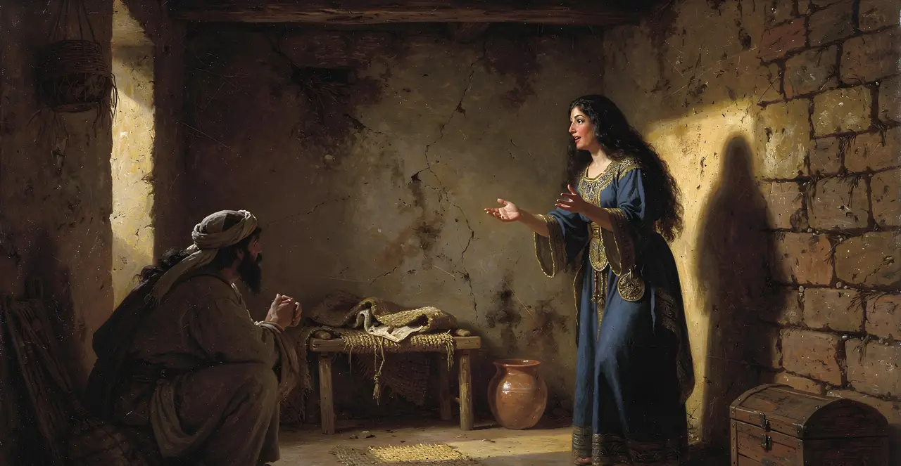 Joshua 2:10-11 — Joshua, oil painting · TruthPrints
