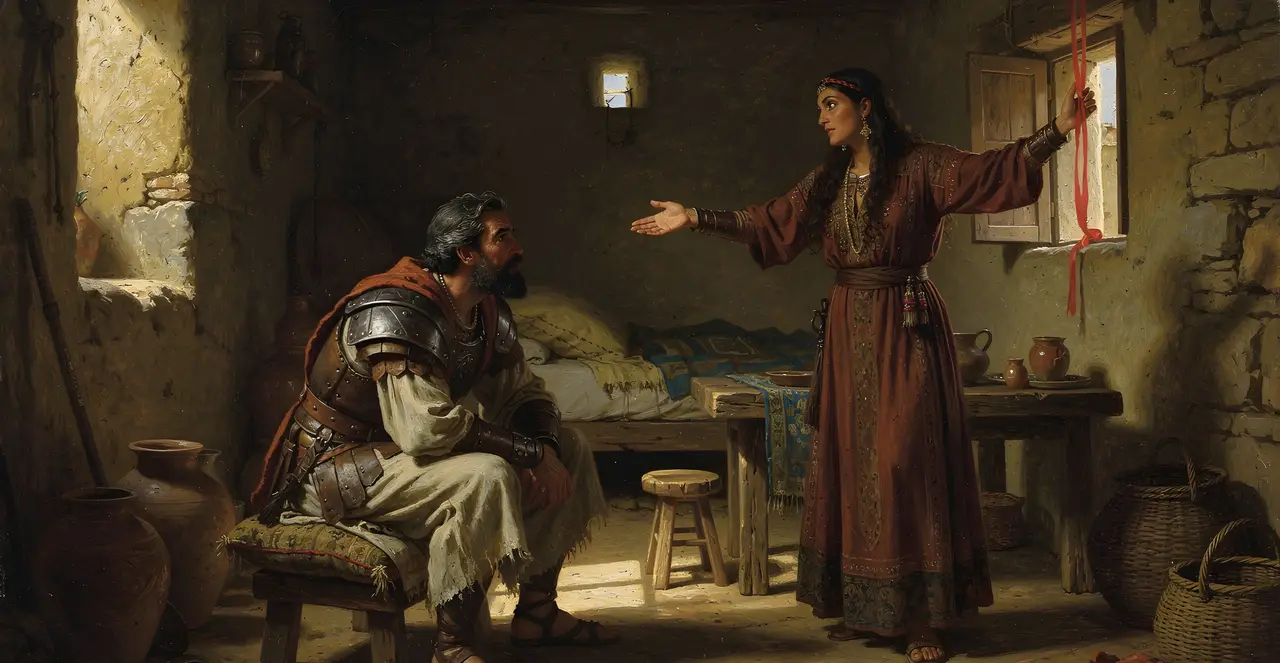 Joshua 2:24 — Joshua, oil painting · TruthPrints