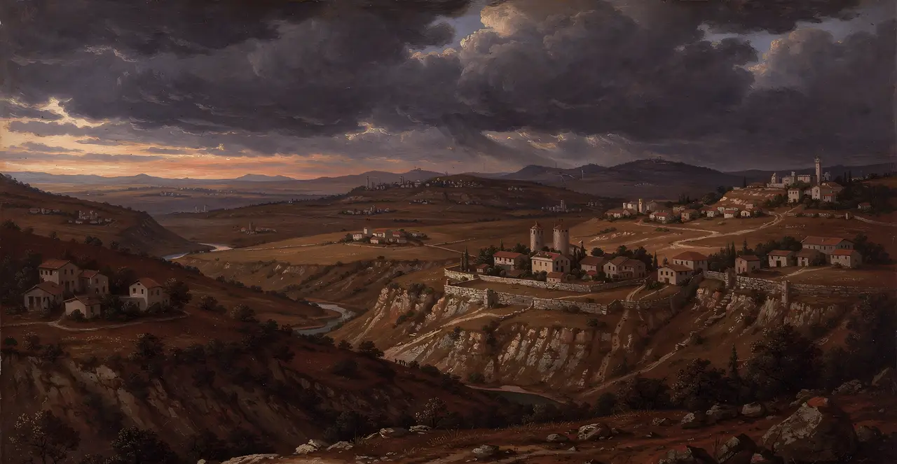 Joshua 21:28-33 — Joshua, oil painting · TruthPrints
