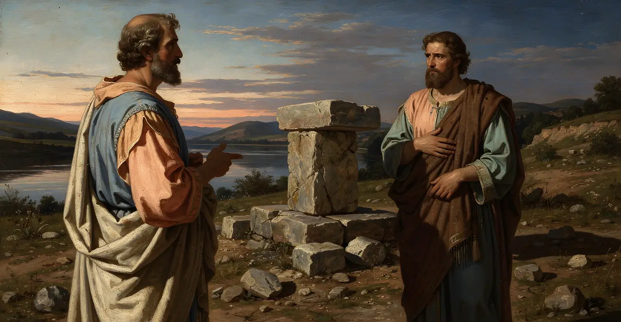 Josua 22,27-28 — Josua, Ölgemälde · TruthPrints
