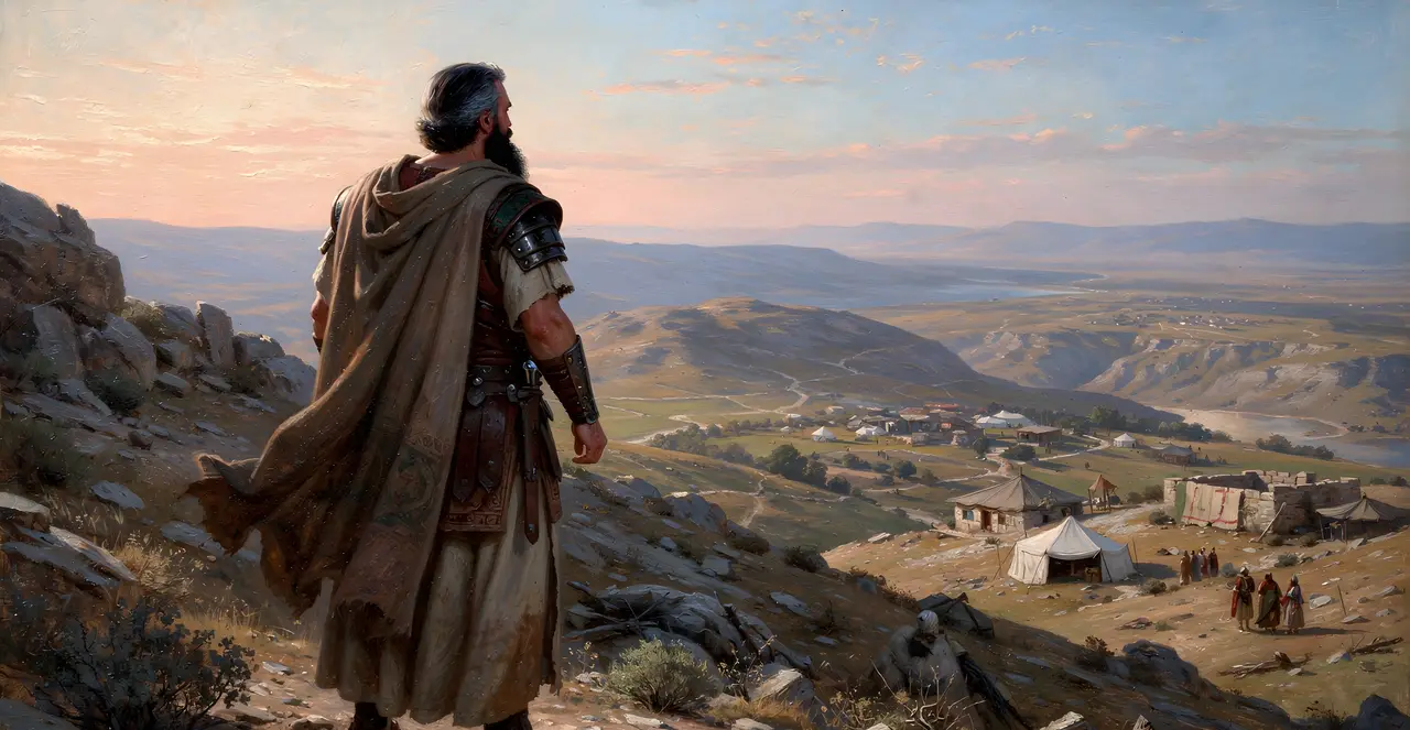Joshua 23:16 — Joshua, oil painting · TruthPrints