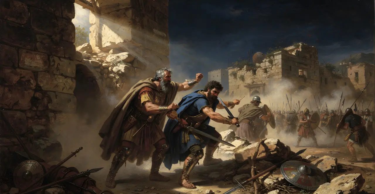 Judges 1:17-20 — Judges, oil painting · TruthPrints