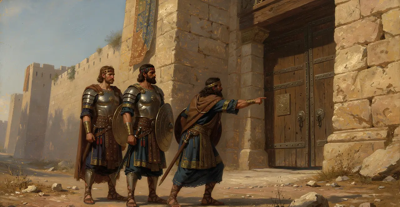 Judges 1:25-27 — Judges, oil painting · TruthPrints
