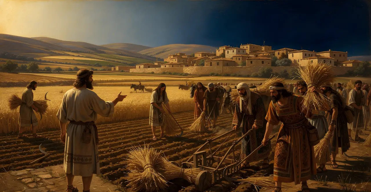 Judges 1:28-32 — Judges, oil painting · TruthPrints