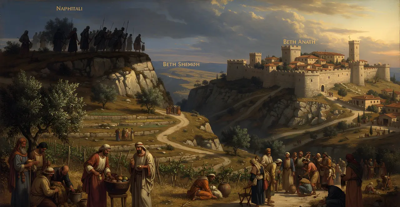 Judges 1:33-36 — Judges, oil painting · TruthPrints