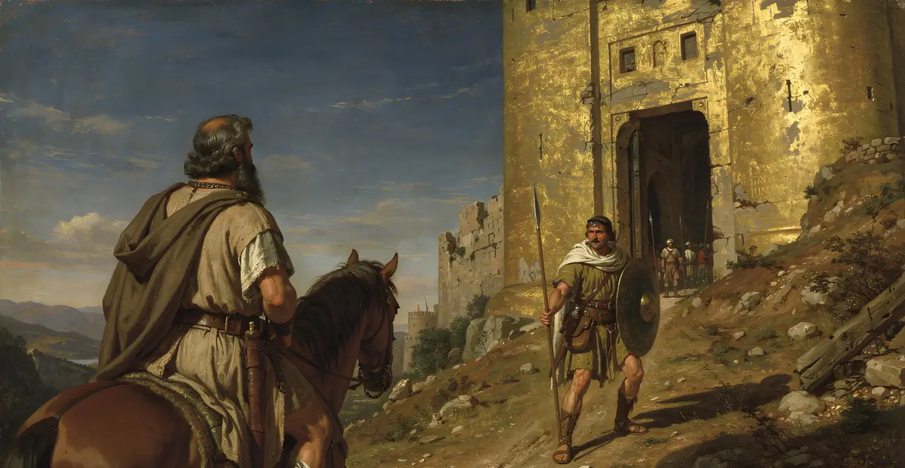Judges 1:9-13 — Judges, oil painting · TruthPrints