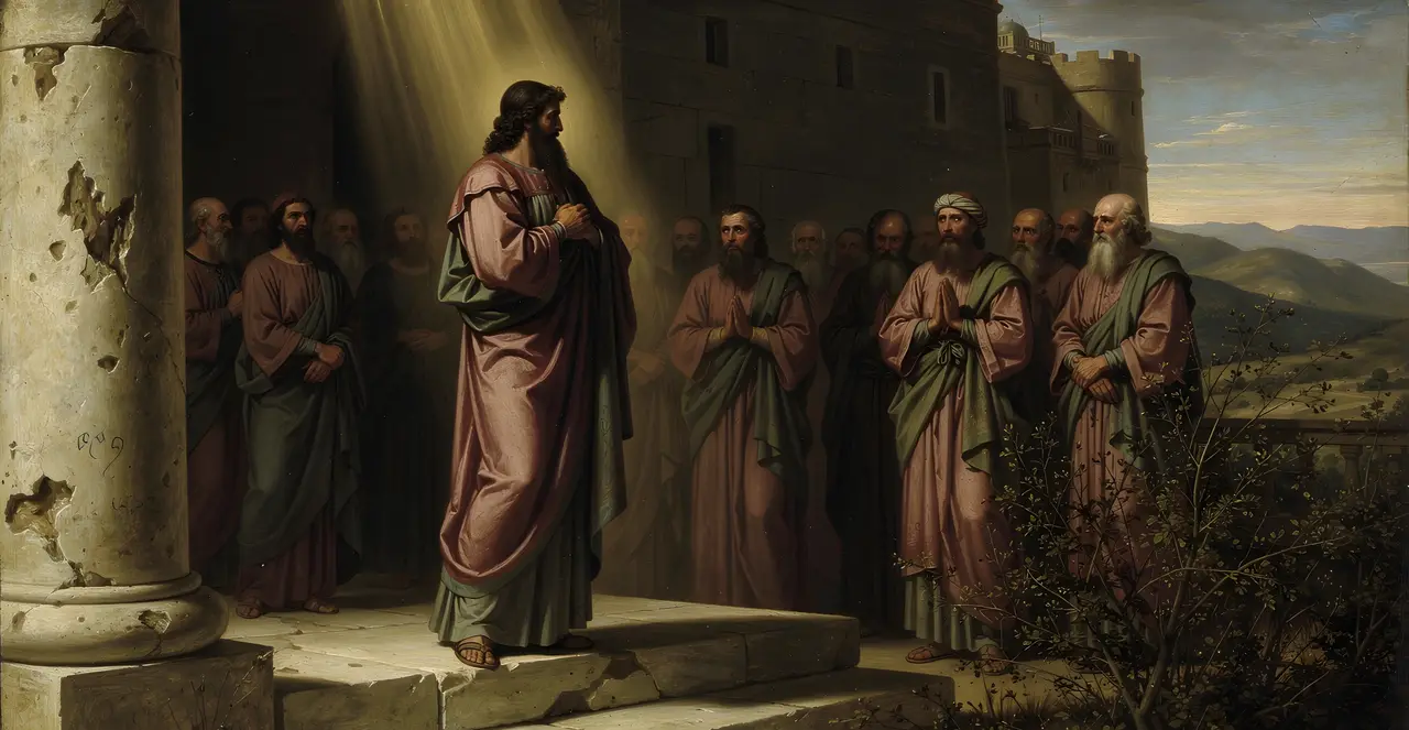 Judges 11:11-13 — Judges, oil painting · TruthPrints