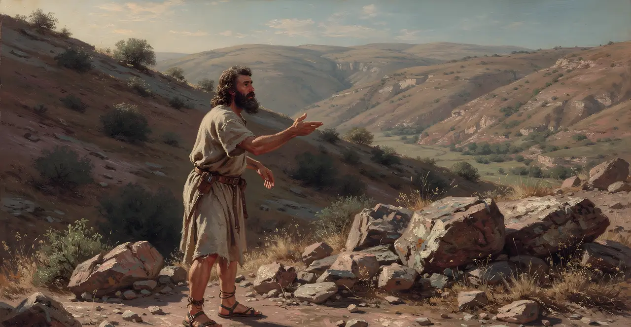 Judges 11:25-27 — Judges, oil painting · TruthPrints