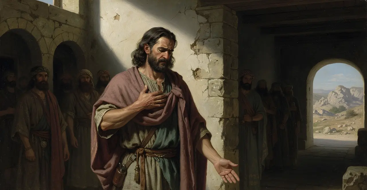 Judges 11:28-30 — Judges, oil painting · TruthPrints