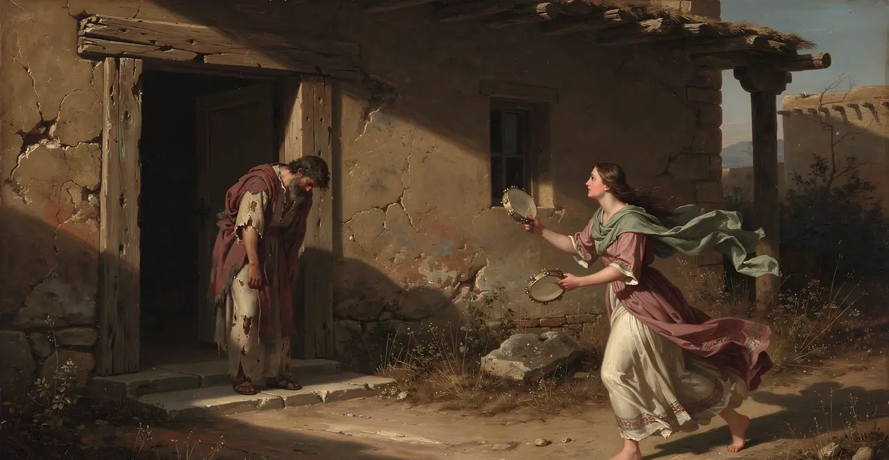 Judges 11:34-35 — Judges, oil painting · TruthPrints