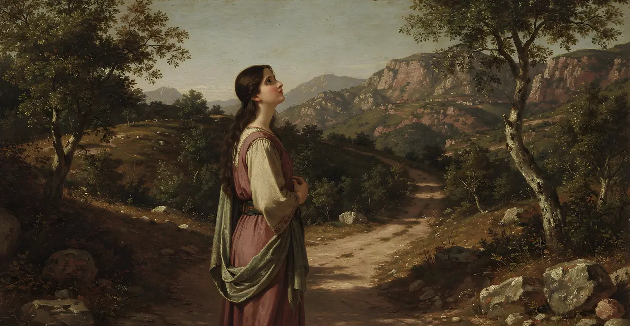 Judges 11:36-38 — Judges, oil painting · TruthPrints