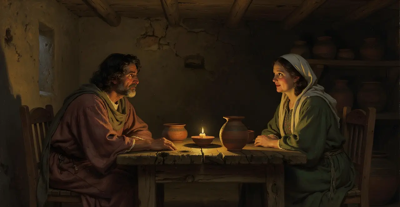 Judges 13:22-25 — Judges, oil painting · TruthPrints