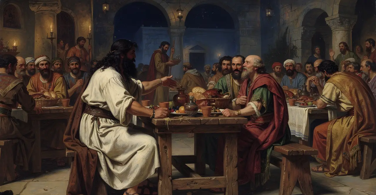 Judges 14:11-13 — Judges, oil painting · TruthPrints