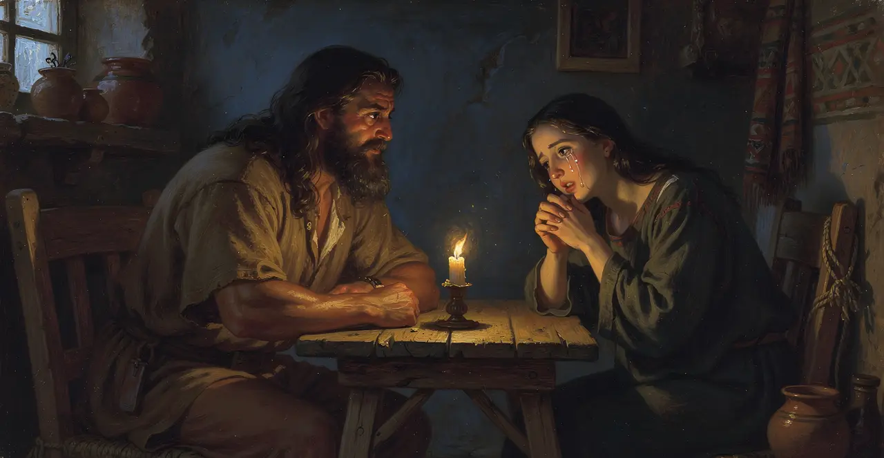 Judges 14:16-17 — Judges, oil painting · TruthPrints