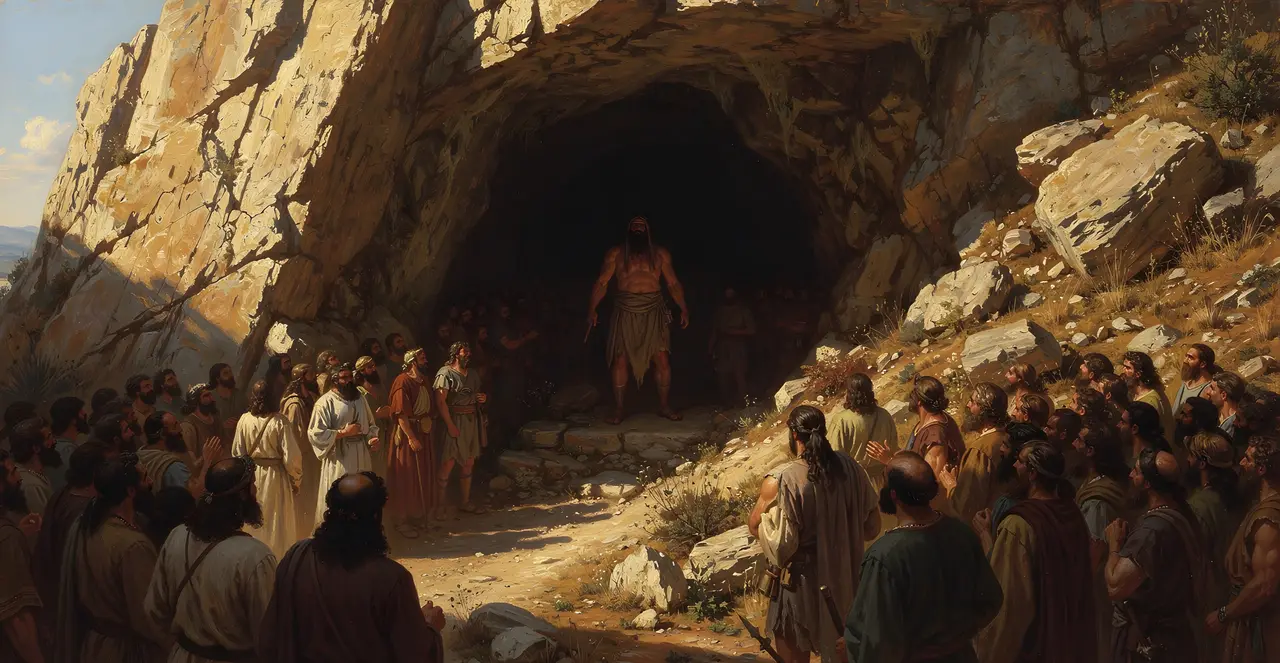Judges 15:11-12 — Judges, oil painting · TruthPrints