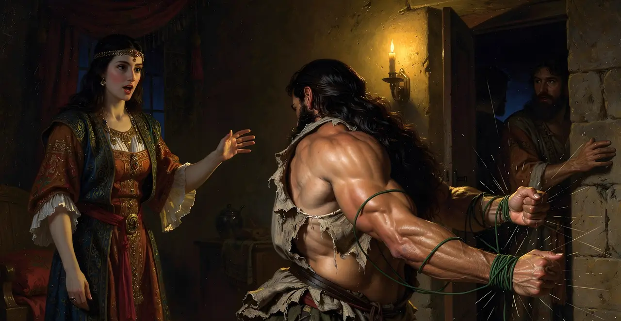 Judges 16:7-9 — Judges, oil painting · TruthPrints