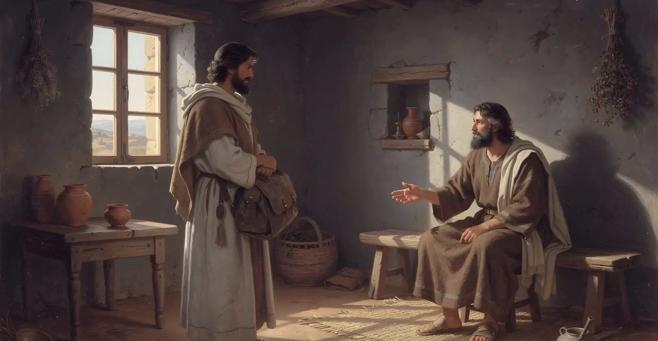 Judges 17:8-10 — Judges, oil painting · TruthPrints