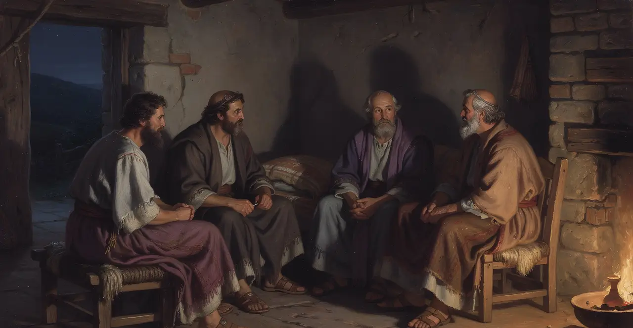 Judges 18:1-2 — Judges, oil painting · TruthPrints