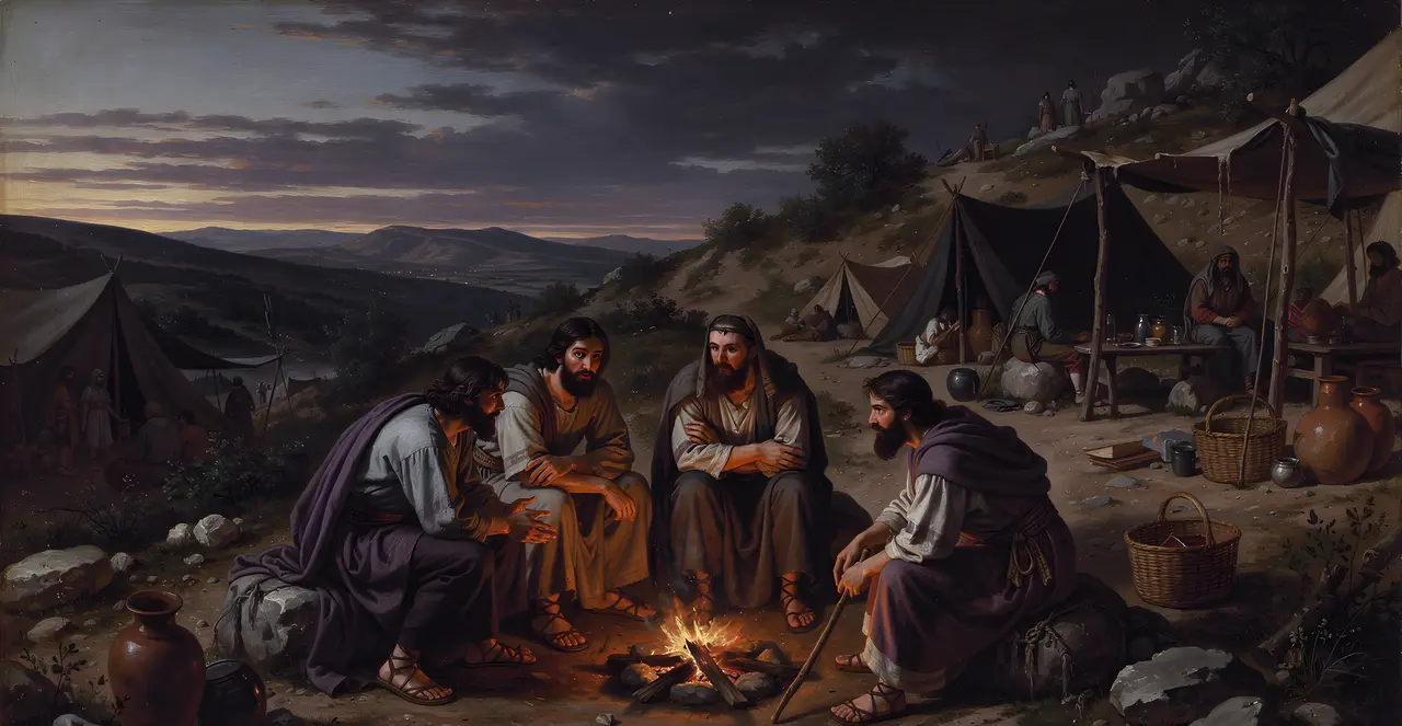 Judges 18:12-14 — Judges, oil painting · TruthPrints