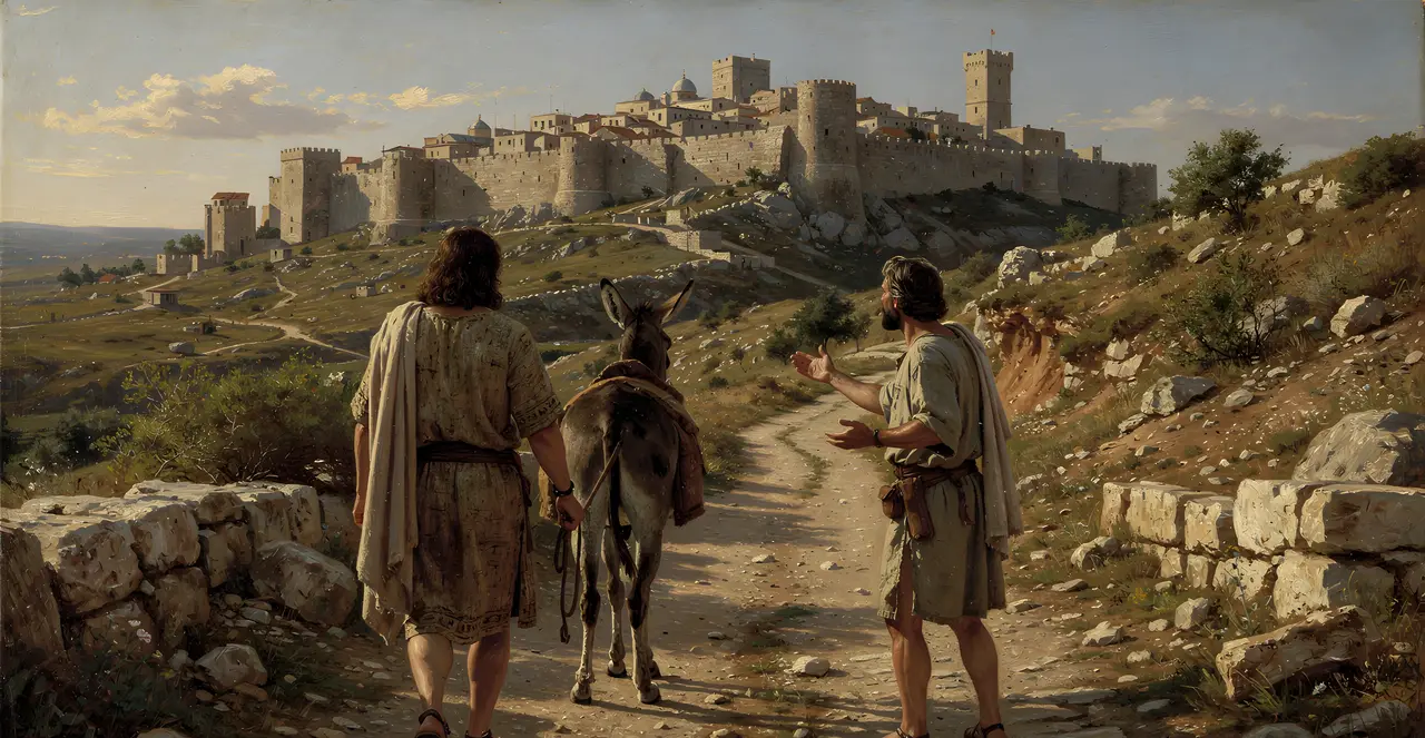 Judges 19:10-12 — Judges, oil painting · TruthPrints