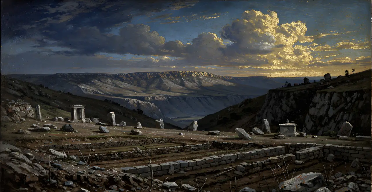 Judges 2:20-23 — Judges, oil painting · TruthPrints