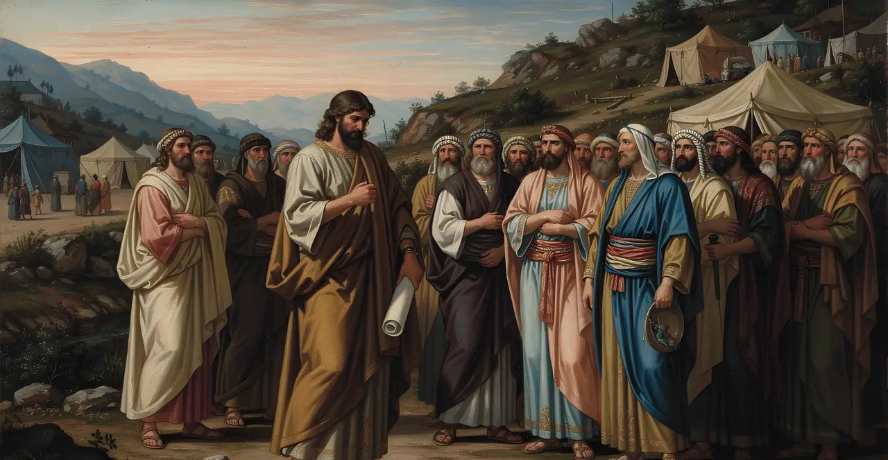 Judges 20:4-7 — Judges, oil painting · TruthPrints