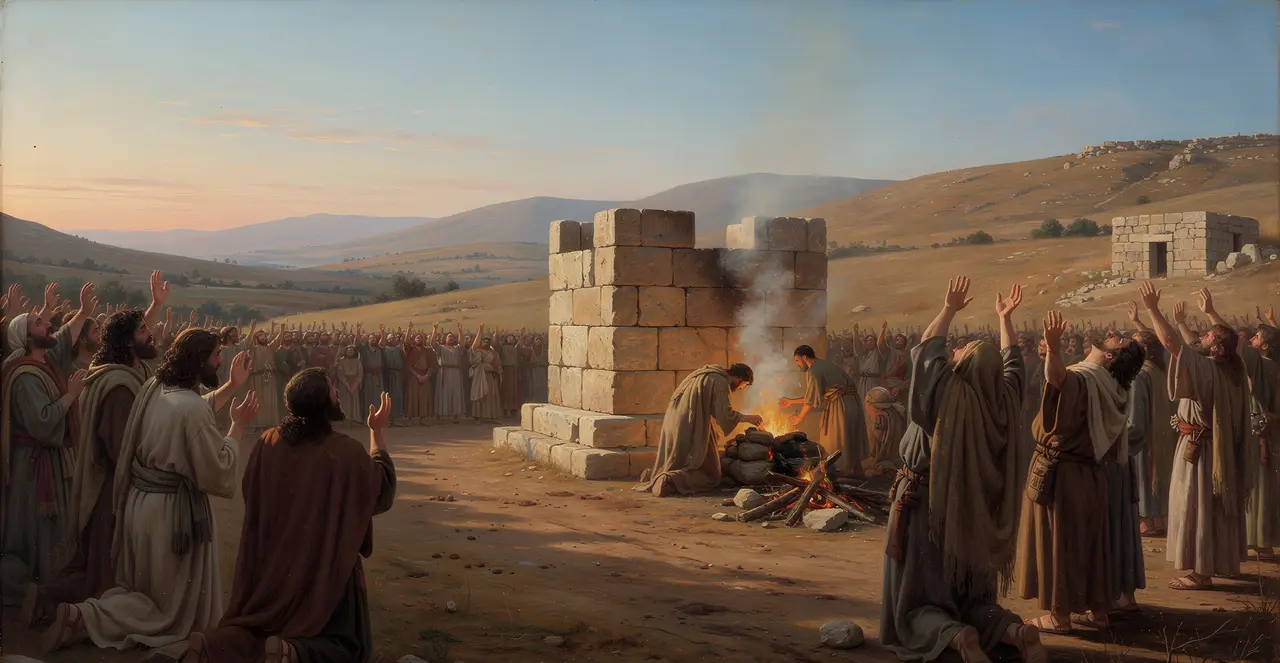Judges 21:1-4 — Judges, oil painting · TruthPrints