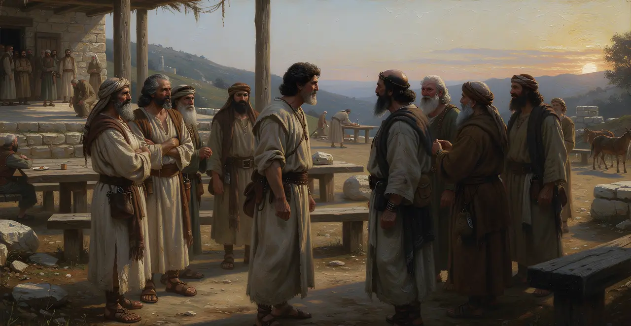 Judges 21:22-23 — Judges, oil painting · TruthPrints