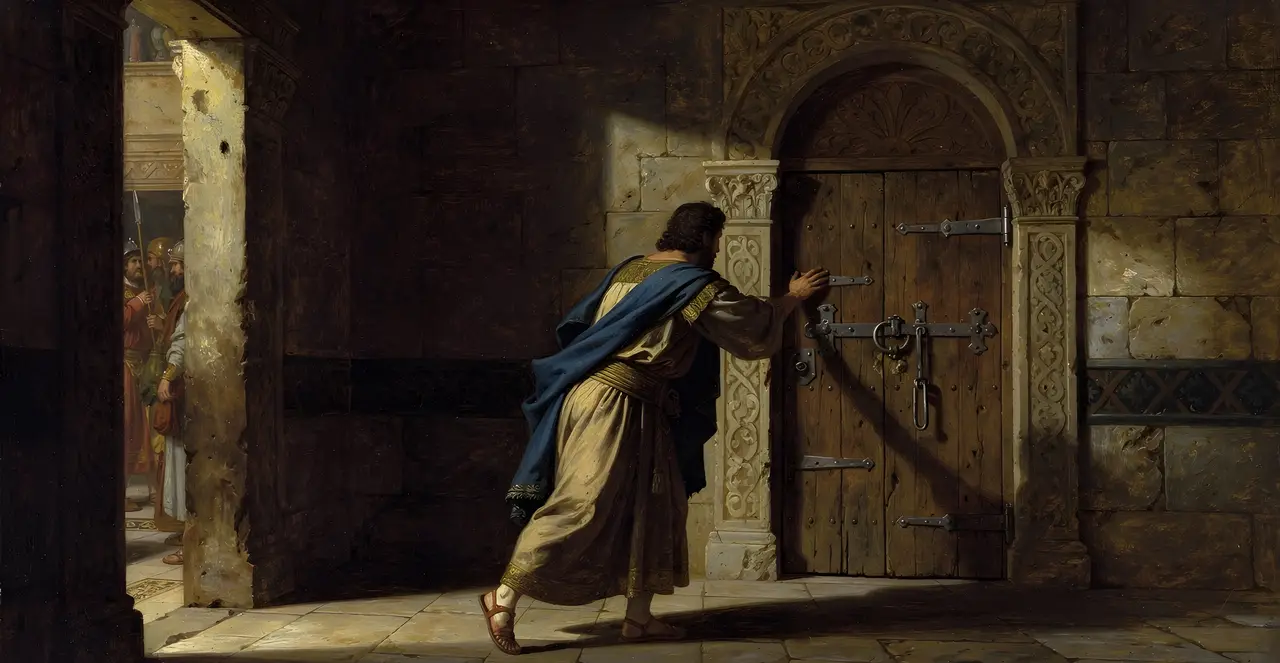Judges 3:22-24 — Judges, oil painting · TruthPrints