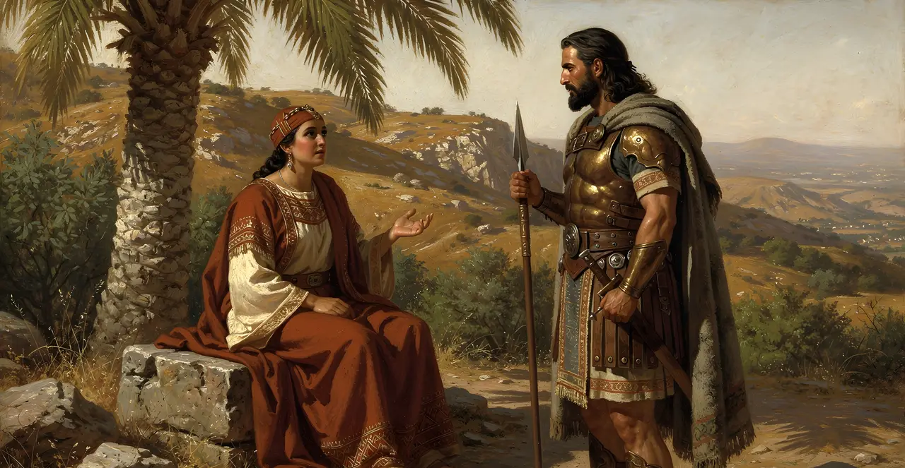 Judges 4:5-7 — Judges, oil painting · TruthPrints