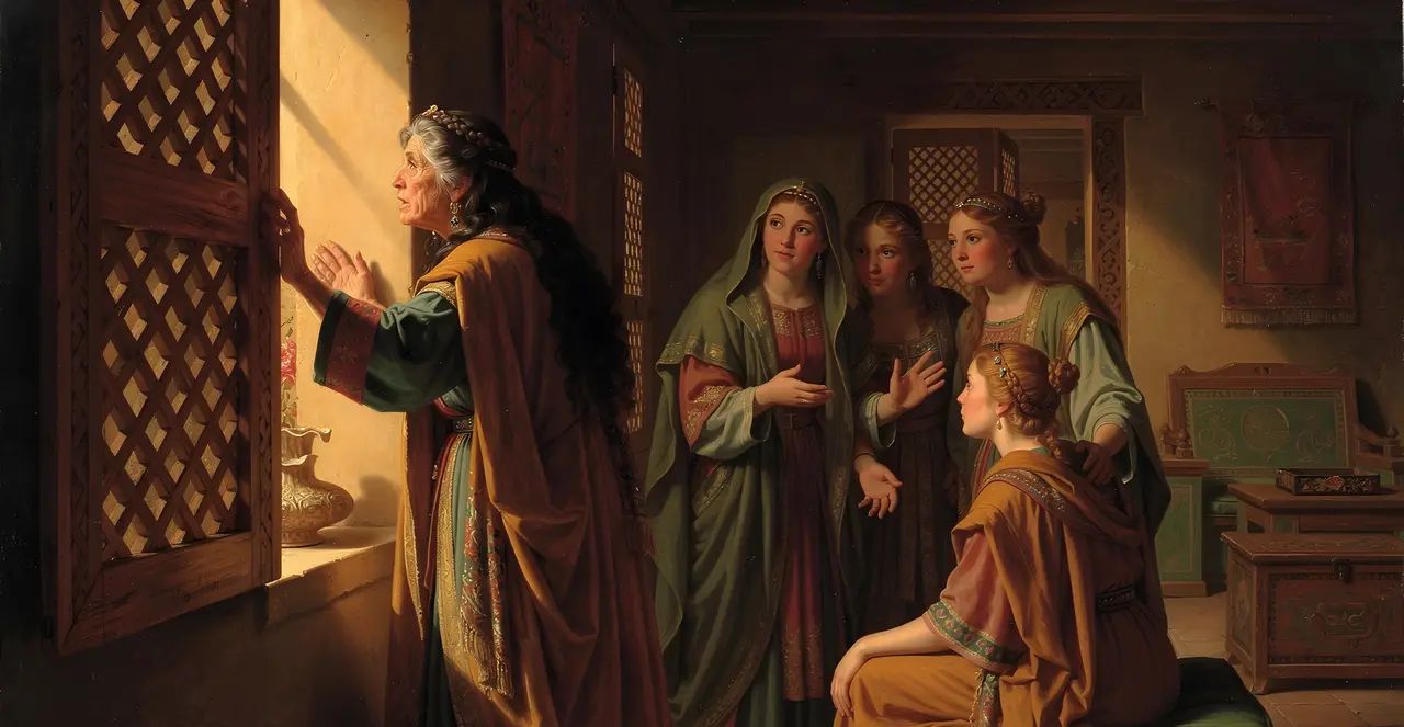 Judges 5:28-30 — Judges, oil painting · TruthPrints