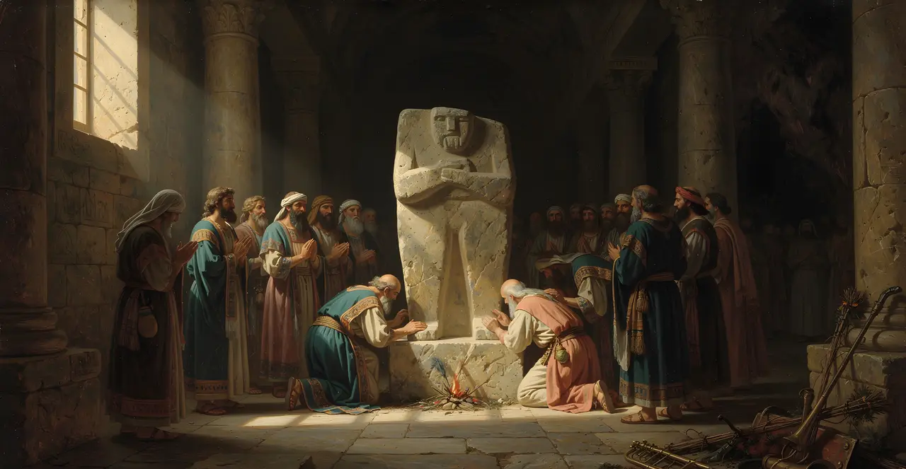 Judges 8:33-35 — Judges, oil painting · TruthPrints
