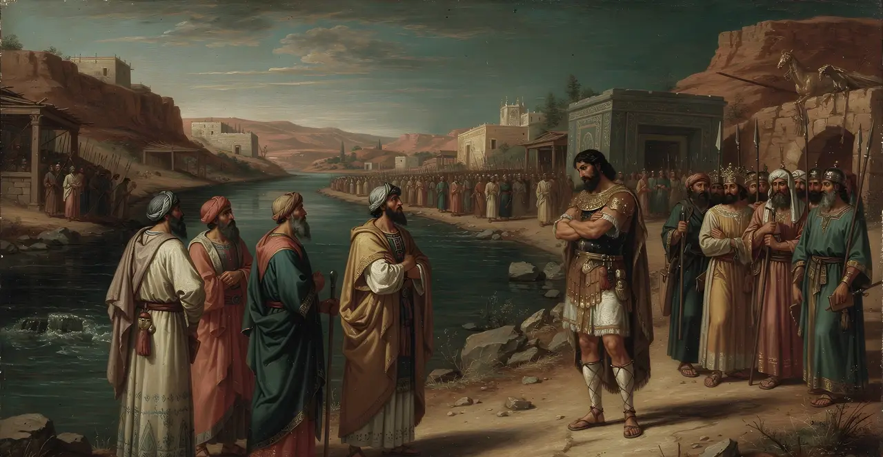 Judges 8:4-7 — Judges, oil painting · TruthPrints