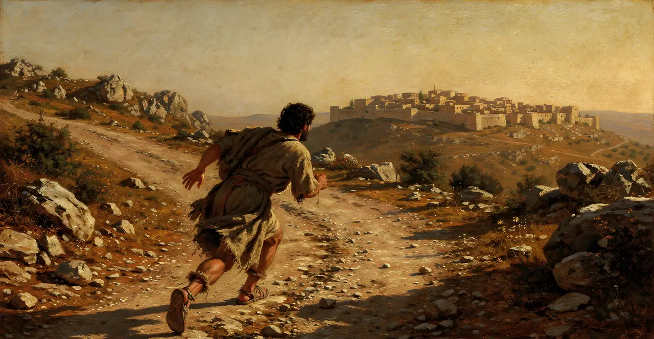 Judges 9:21-24 — Judges, oil painting · TruthPrints