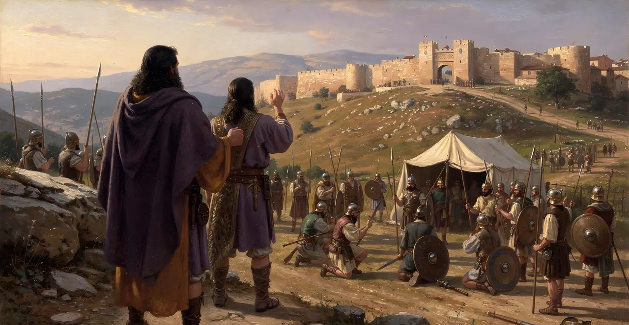 Judges 9:41-44 — Judges, oil painting · TruthPrints