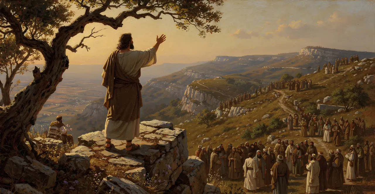 Judges 9:7-10 — Judges, oil painting · TruthPrints