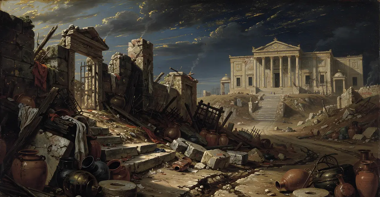 Lamentations 1:10-12 — Lamentations, oil painting · TruthPrints