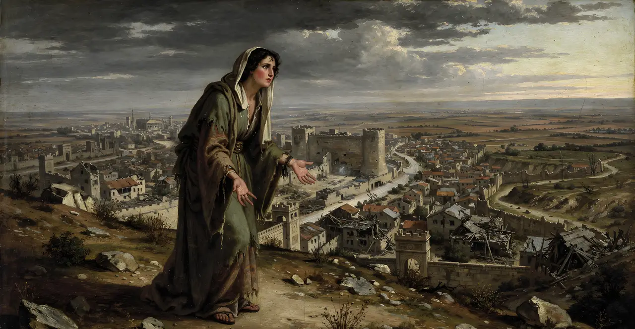 Lamentations 1:15-17 — Lamentations, oil painting · TruthPrints