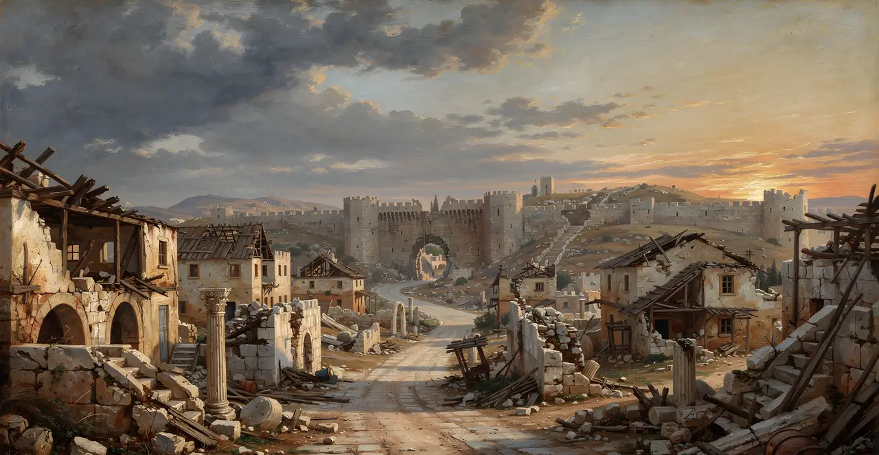 Lamentations 1:18-20 — Lamentations, oil painting · TruthPrints
