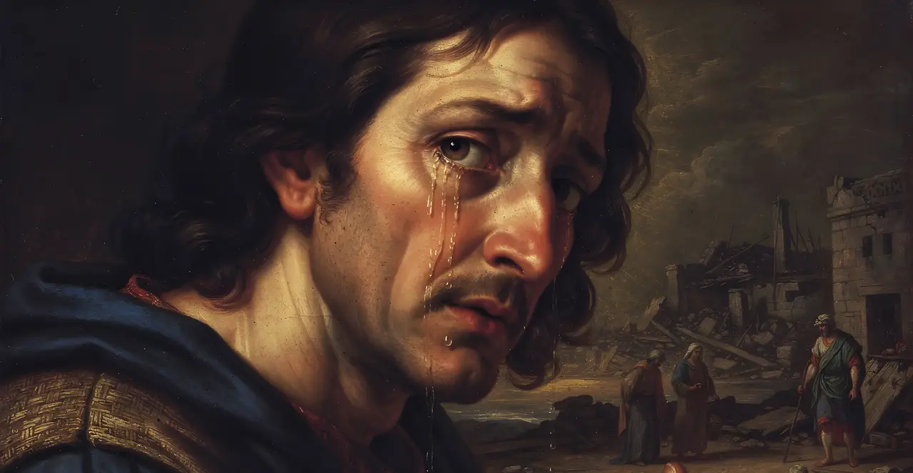 Lamentations 3:47-54 — Lamentations, oil painting · TruthPrints