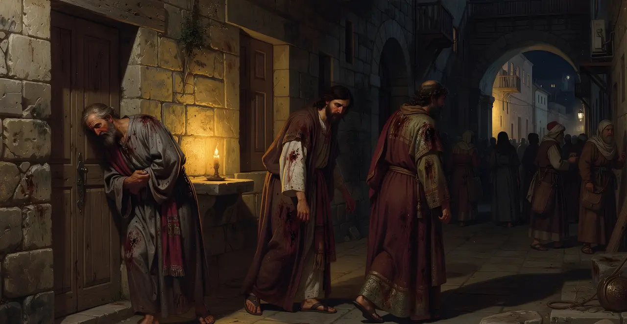 Lamentations 4:13-16 — Lamentations, oil painting · TruthPrints