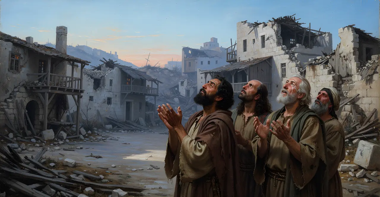 Lamentations 5:1-8 — Lamentations, oil painting · TruthPrints