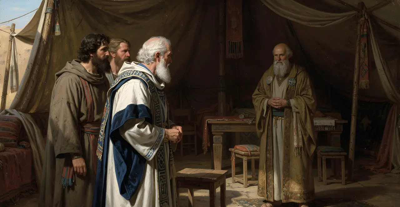 Leviticus 10:11-13 — Leviticus, oil painting · TruthPrints
