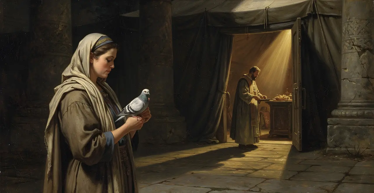Leviticus 12:5-6 — Leviticus, oil painting · TruthPrints